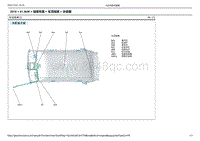 2019起亚KX3 EV电路图-车顶线束