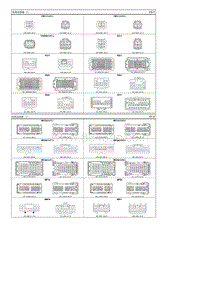 2009福瑞迪G1.6电路图-连接器结构