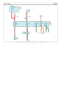2013福瑞迪G1.6电路图-换档锁止系统