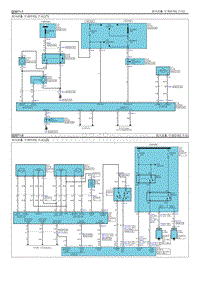 2007狮跑2.0 SOHC电路图-鼓风机 空调控制系统 手动 