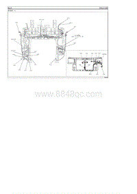 2007狮跑G 2.7 DOHC电路图-前线束