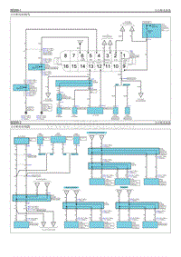 2007狮跑G 2.0 DOHC电路图-自诊断连接器