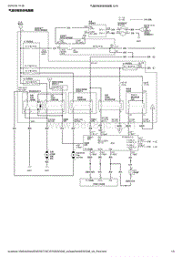 2020本田UR-V 气温控制系统电路图
