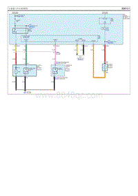 2023智跑G2.0电路图-后备箱门开启系统