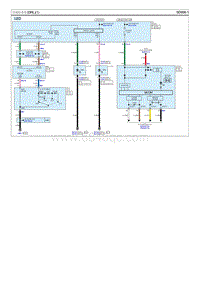 2021起亚K3电路图G1.5 日间行车灯 DRL 