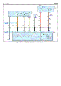 起亚K3 PHEV电路图-天窗系统