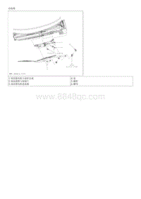 2009领翔G2.0维修 前雨刮器电机