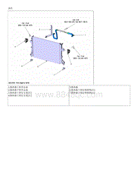 2021起亚K3 EV维修手册-散热器