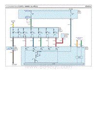 2018起亚K2电路图G1.6 自动变速器控制系统