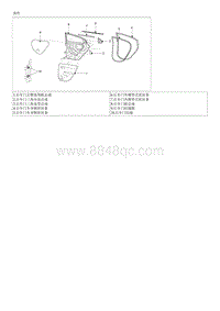 2018起亚K2维修手册G1.4 部件和部件位置