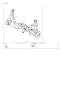 2018起亚K2维修手册G1.6 部件和部件位置