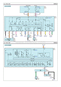 2015起亚K2电路图G1.6 指示灯 仪表