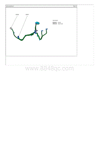 2012起亚K2电路图G1.4 蓄电池线束