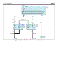 2015起亚K2电路图G1.6 后备箱门开启系统
