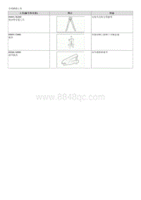2014起亚K2维修手册G1.4 专用工具