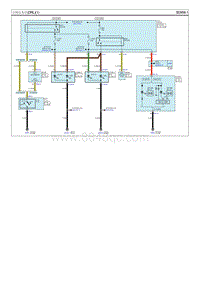 2015起亚K2电路图G1.4 日间行车灯 DRL 