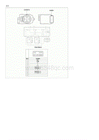 2015起亚K2维修手册G1.4 电动室外后视镜开关