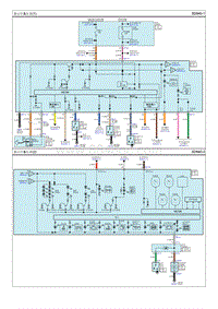 2012起亚K2电路图G1.4 指示灯 仪表