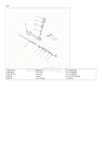 2015起亚K2维修手册G1.6 转向器