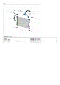 2018福瑞迪维修手册G1.6 散热器