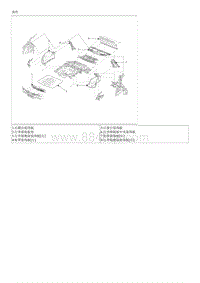 2018福瑞迪维修手册G1.6 部件和部件位置