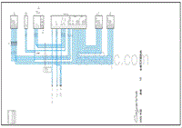 2006 Cayenne电路图 全景式天窗系统 PDS 