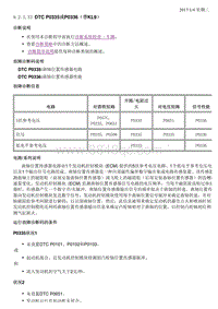 2018昂科拉 9.2.3-诊断信息 9.2.3.33 DTC P0335或P0336（带KL9）