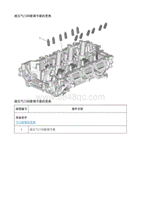 2020昂科拉GX 车上维修指南 液压气门间隙调节器的更换