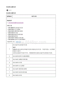 2020昂科拉GX 车上维修指南 发动机支撑夹具