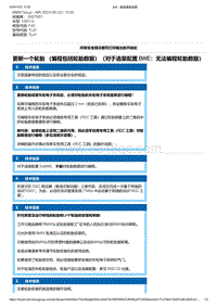 F40底盘128ti 2-更新一个轮胎 （编程包括轮胎数据）（对于选装配置 8WE 无法编程轮胎数据）