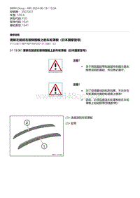 F20底盘125i 12-更新左前或右前侧围板上的车轮罩板（日本国家型号）