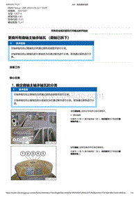 F40底盘128ti 2-更换所有曲轴主轴承轴瓦 （曲轴已拆下）