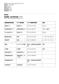 F20底盘125i 1-耗材概述（电子零件目录 - ETK）