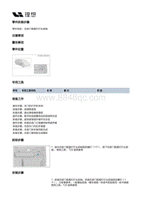 W01-W01-内饰-前门装饰板总成-右前门氛围灯灯头前端