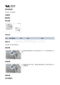 X03-X03-开闭件-背门附件装置-背门限位块