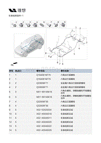 X02-电源和信号分配-低压线束装置-车身线束部件