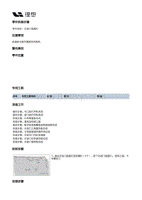 X02-内饰-前门装饰板装置-左前门装饰板部件-左前门氛围灯