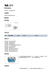 X03-X03-内饰-副仪表板装置-副仪表板后端上盖板本体部件-后空调面板总成