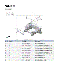 X02-车身-车身装置-车身前端部件
