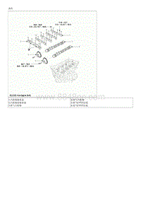 2013起亚K3维修手册G1.8-CVVT 凸轮轴