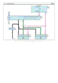 2014起亚K3电路图G1.8 大灯水平调整 HLLD 系统