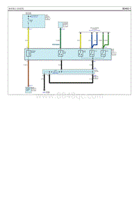 2013起亚K3电路图G1.6 换档锁止系统