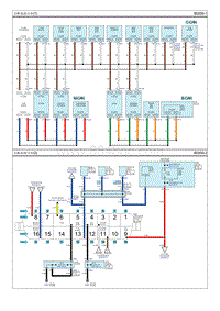 2016起亚K3电路图G4NB 诊断连接分布