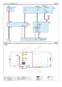 2023起亚K3维修指南 C126002 方向盘转角速度传感器电路-信号