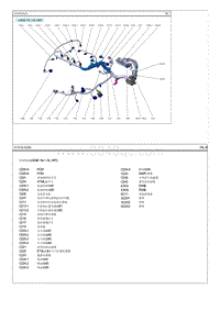 2016起亚K3电路图G4NB 控制线束