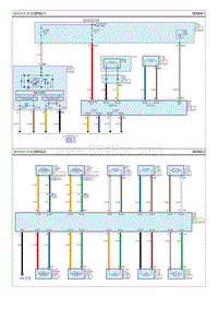 2023起亚K3维修指南 B135400 助手席空气囊电阻电路与搭铁电路短路 1级 