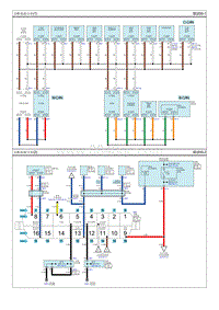 2013起亚K3电路图G1.6 诊断连接器分布