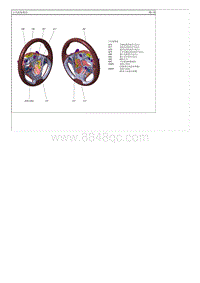 2015起亚K3电路图G1.6 方向盘线束