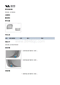 X01-开闭件-背门附件装置-背门缓冲块