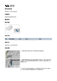 X01-内饰-立柱门槛内饰板装置-左侧围内饰板部件-左A柱上饰板总成